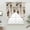 Brown Beige, variant on Sweet Home Swag Curtains for Kitchen/Bedroom/Living Room, Western Stars Bird Houses White Wood Plank Scalloped Curtains 63 Inch Long, Window Swag Topper Curtains Valances 2 Panels Set 36"x63"