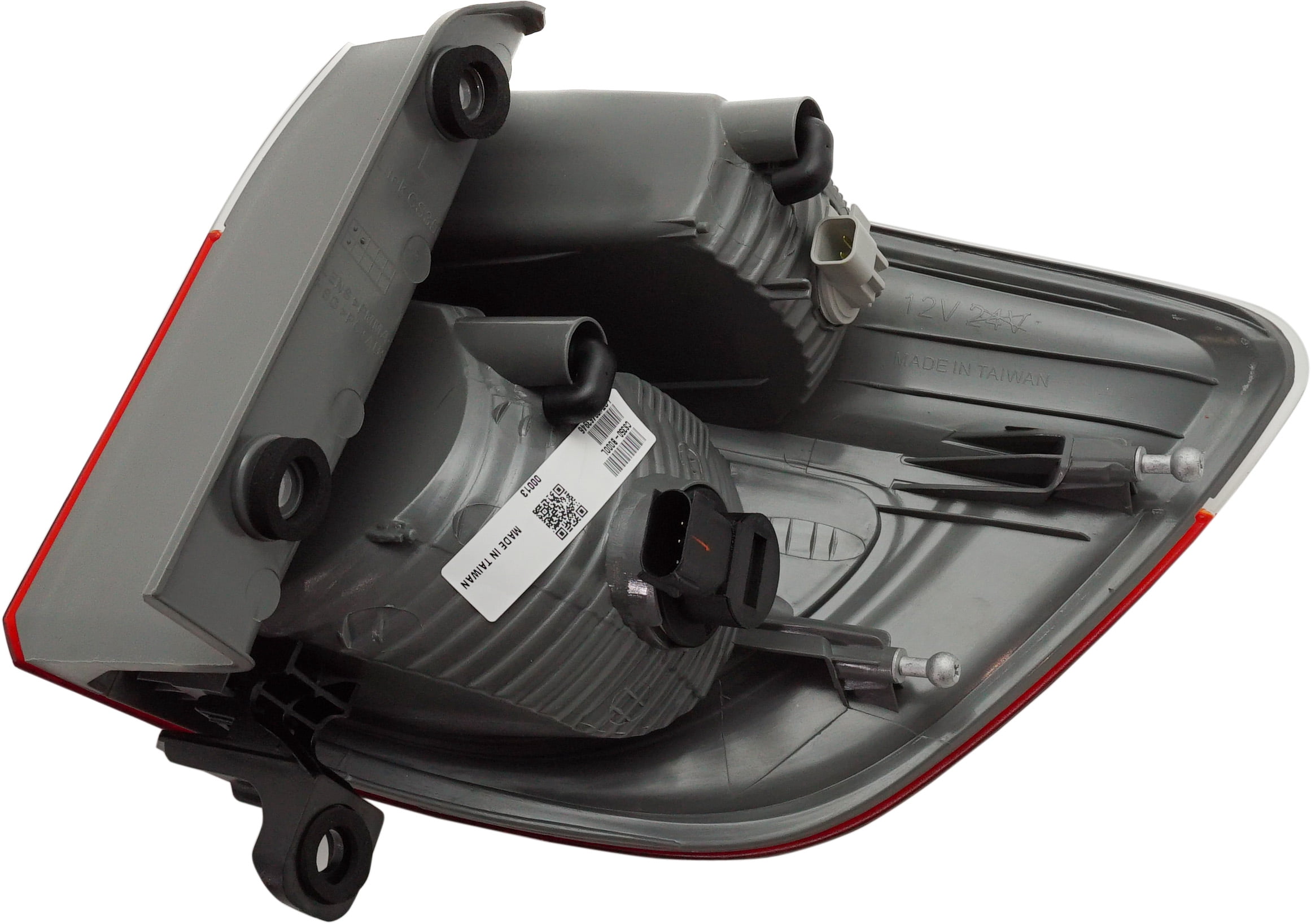 Tail Light Compatible With 2011-2013 Dodge Durango Left Driver Side, Outer With bulb(s)