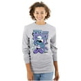 thumbnail image 3 of The Smurfs Cool Kanji Born Fly Unisex Plus Size Long Sleeve Tee Shirt Brisco Brands 2X, 3 of 5