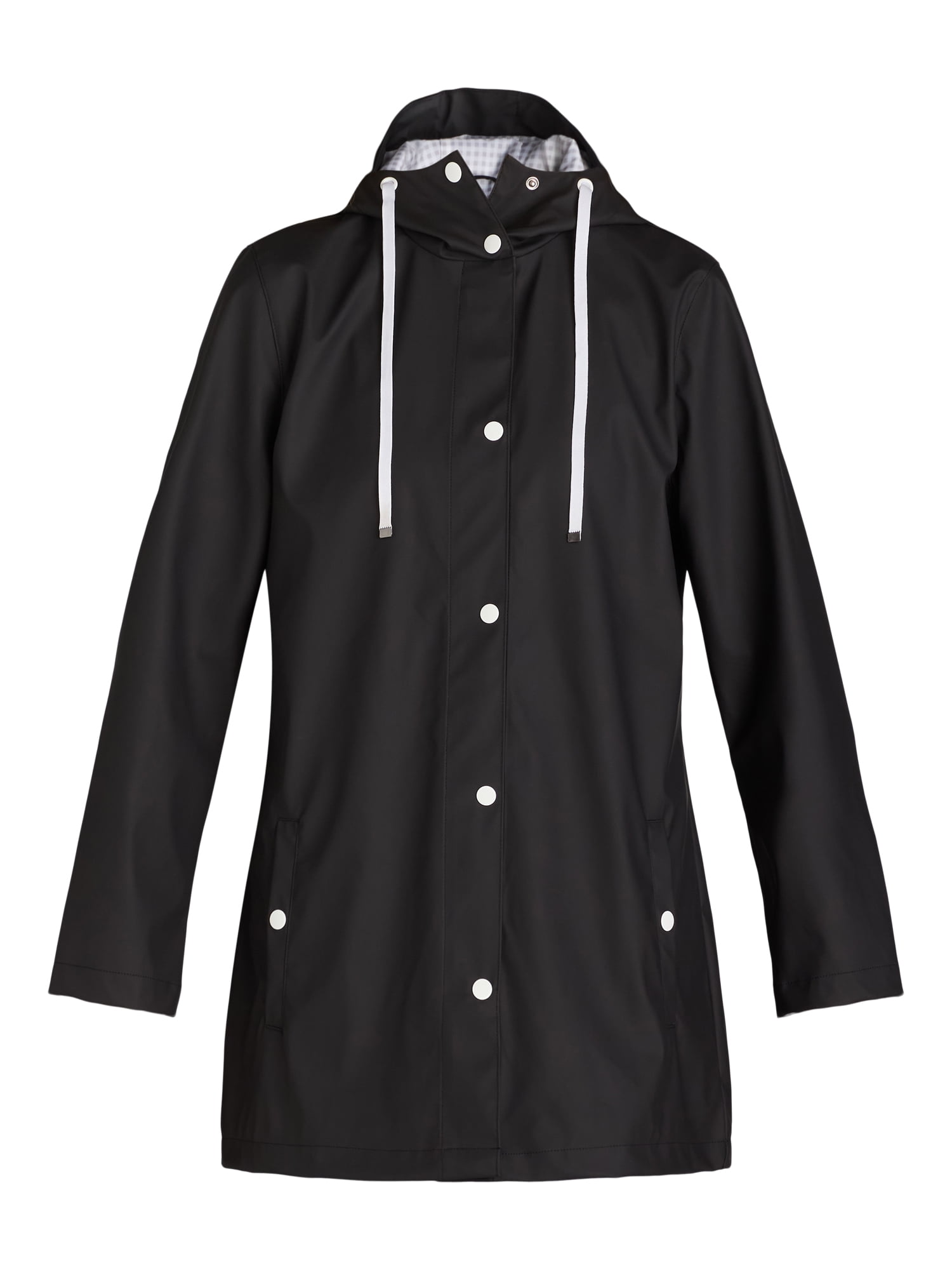 Big Chill Women's and Women's Plus Water Resistant Rain Coat, Sizes S-3X