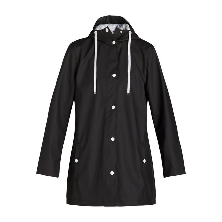 Big Chill Women s and Women s Plus Water Resistant Rain Coat Sizes S 3X