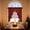 Red, variant on VOTRUDI 23.62×39.37in Plaid Christmas Tree Shape Swags Valance Curtains Light Filtering Snow Views Window Curtain With Tassel Fringe Farmhouses