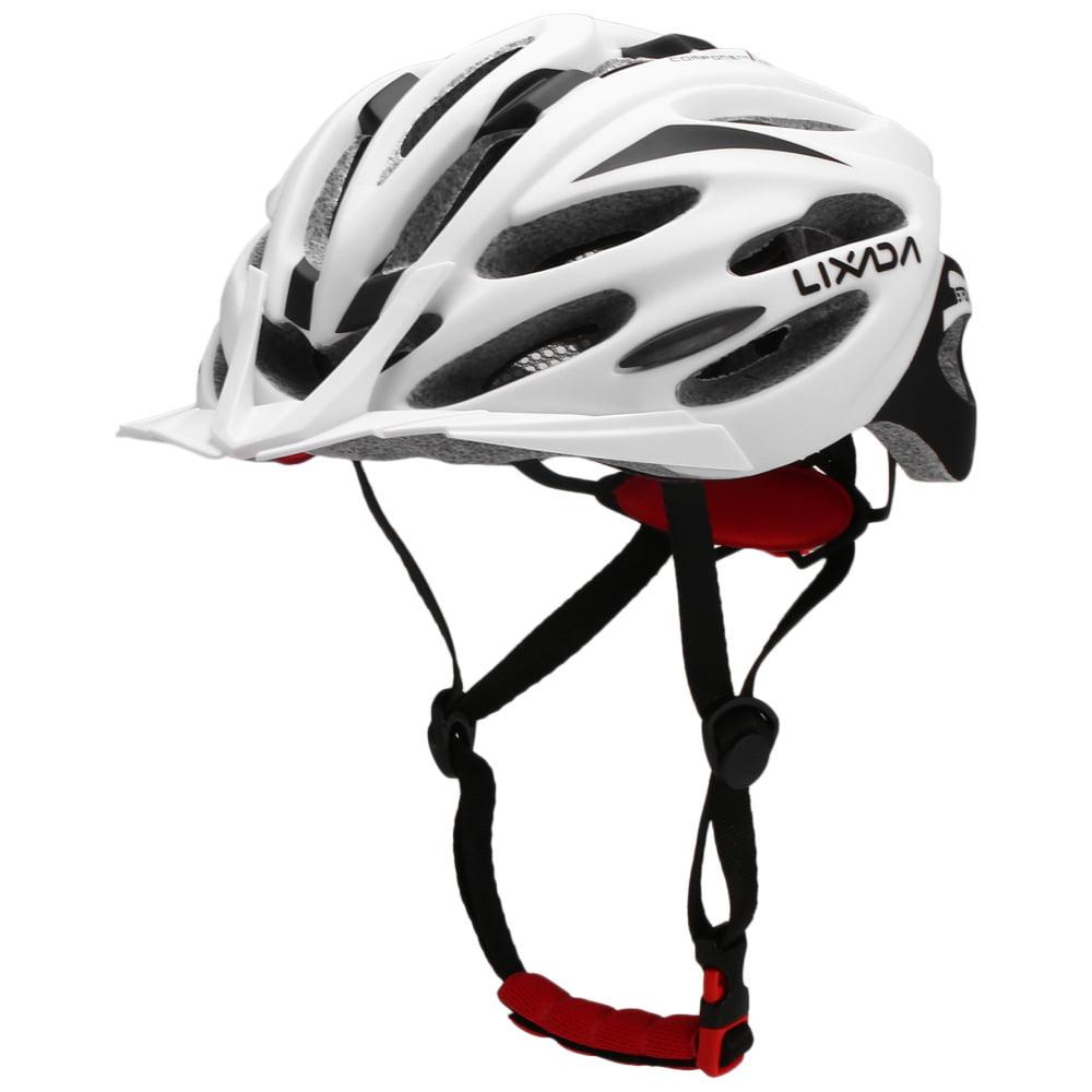 Lixada Adult Bike Helmet,Bicycle Helmet Cycling Helmet 24 Vents Adjustable Ultralight Integrally-Molded EPS with Lining Pad Road Bike Mountain Helmet