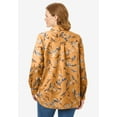thumbnail image 2 of Woman Within Plus Size Soft Faux Suede Shirt, 2 of 6