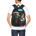 thumbnail image 4 of Disketp Futuristic Robot Hummingbird Mochila Minimalista de Gran Capacidad, Mochila de Viaje para Escuela, Trabajo o Uso Diario, 4 of 6