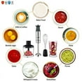 thumbnail image 3 of 5-in-1 Multifunctional Electric Blender 8 Variable speed Mixer, 600ml Mixing Beaker, 860ml Food Processor, Chopper,, 3 of 7