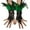 Green, variant on Elegant Gloves with Feathered French Full Finger Gloves for Proms Concert Evening Banquets Accessory Long Gloves