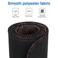 thumbnail image 7 of Red Line and Black Bottom&nbsp;desk Mouse Padwaterproof,rubber+multispandexno Slip Line Series Gaming Mouse PadDesk Pad for Office Home Game 31.5x15.7inches, 7 of 7