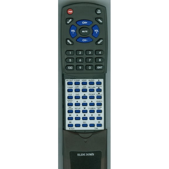 Replacement Remote for Funai NC180UH, ZV427FX4, ZV42FX4A