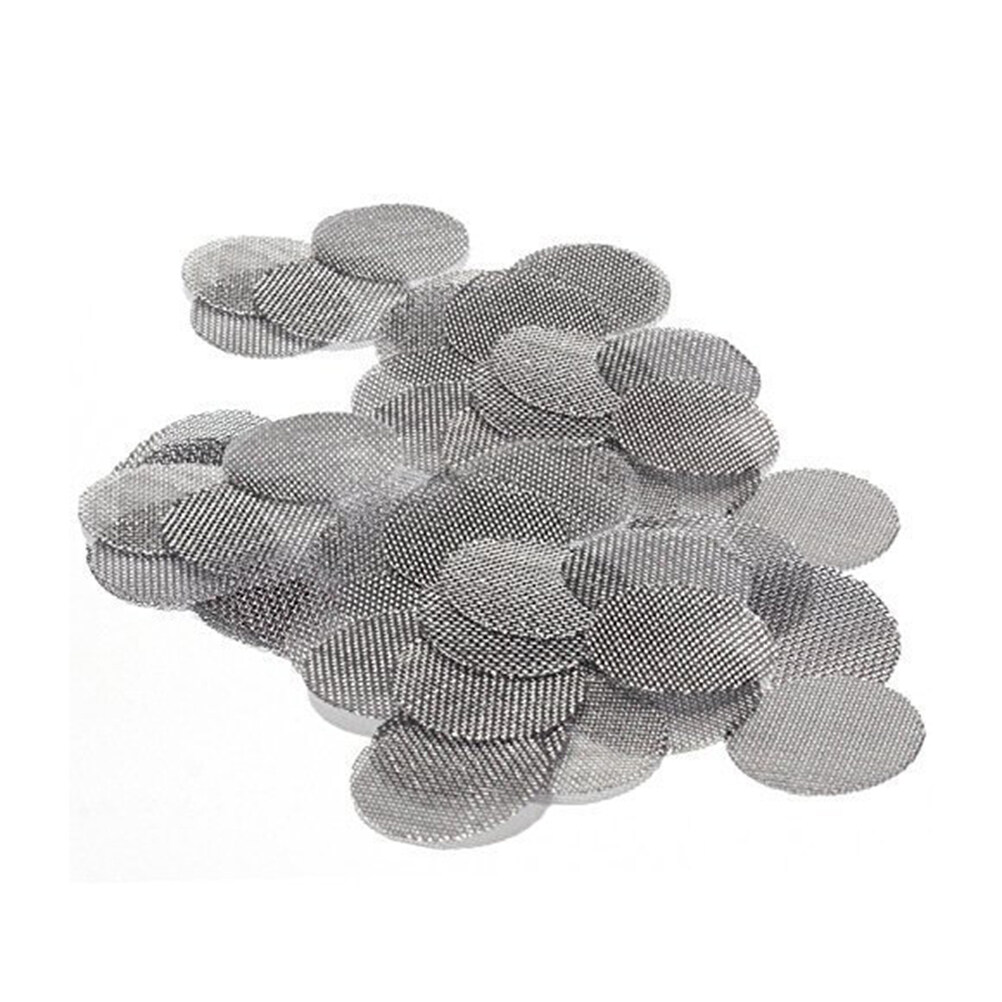 500Pcs Stainless Steel Screens Smoking Pipe Screens Tobacco Pipe Bowl