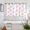 Light Pink, variant on Valentine's Day Kitchen Curtains Window Panels, Pink Bows Shining Stars Simple Art Insulated Window Treatment Curtain, Grommet Curtains for Bedroom/Living Room/Bathroom, 2 Piece 42"Wx54"L