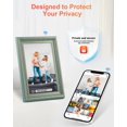 thumbnail image 3 of Frameo Digital Frame 10.1 Inch WiFi Digital Photo Frame with 32GB Storage, 1280x800 HD IPS Touch Screen Picture Frames with Frameo APP, Share Photos, 3 of 7