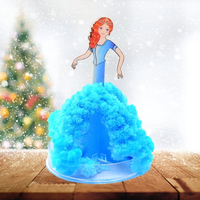 Árbol de cristal en , árbol de decoraciones navideñas de bricolaje, juguetes para fiestas, árbol en para niños, - Princesa Vestido l CUTICAT Árbol de cristal en crecimiento