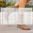 thumbnail image 4 of Womens Chic Ankle Booties Pointed Toe Stiletto Heel Shoes Side Zip Faux Suede Fashion Short Party Evening Date Night Office Daily Wear Boots, 4 of 10