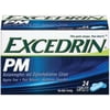Excedrin PM: PM Caplets Pain Reliever/Nighttime Sleep-Aid, 24 Ct