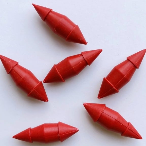 GOOHOCHY 50 Pcs Drip Irrigation Tube Closure Plant Watering System While Red
