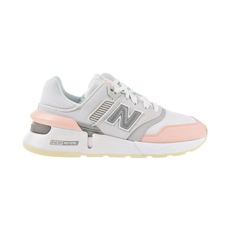 New Balance Women's 997 Sport Lifestyle Shoes Grey-White-Silver-Pink ws997-gfj