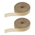 thumbnail image 1 of 2 Rolls of Natural Jute Ribbon Wedding Decorative Ribbon DIY Gift Box Packaging Ribbons, 1 of 8