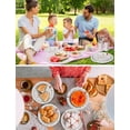 thumbnail image 5 of 201PCS Birthday Party Supplies, White and Rose Gold Tableware Set with Paper Plates Napkins Cups Straws Plastic Tablecloth Forks Knives Spoons Serve 25 for Men Women Kids Birthday Party Decor, 5 of 6