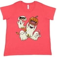 thumbnail image 3 of Inktastic Halloween Ghosts Women's Plus Size T-Shirt, 3 of 5