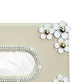 thumbnail image 3 of Caja de pañuelos para coche, servilletero, organizador decorativo para visera de coche Beige, 3 of 4