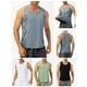 thumbnail image 3 of Chaleco deportivo para hombre sin mangas de secado rápido para correr Fitness camisetas sin mangas Abanopi Negro/S, 3 of 7