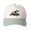 Bean green, variant on Mallard Duck Letter Embroidered Color Block Trucker Hat Unisex Adjustable Cotton Breathable Fashion Cap for Travel Daily Wear