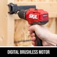 thumbnail image 4 of SKIL HD6280B-11 PWR CORE Brushless 20V Hammer Drill Kit, 75 Piece Drill and Drive Bit Set, 2.0Ah Battery and Charger, 4 of 11