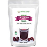 Organic Tart Cherry Juice Powder - Joint & Sleep Support Superfood Supplement - Mix In Drinks, Shakes, Smoothies, & Recipes - Non GMO, Gluten Free, Vegan, Kosher - 1 lb