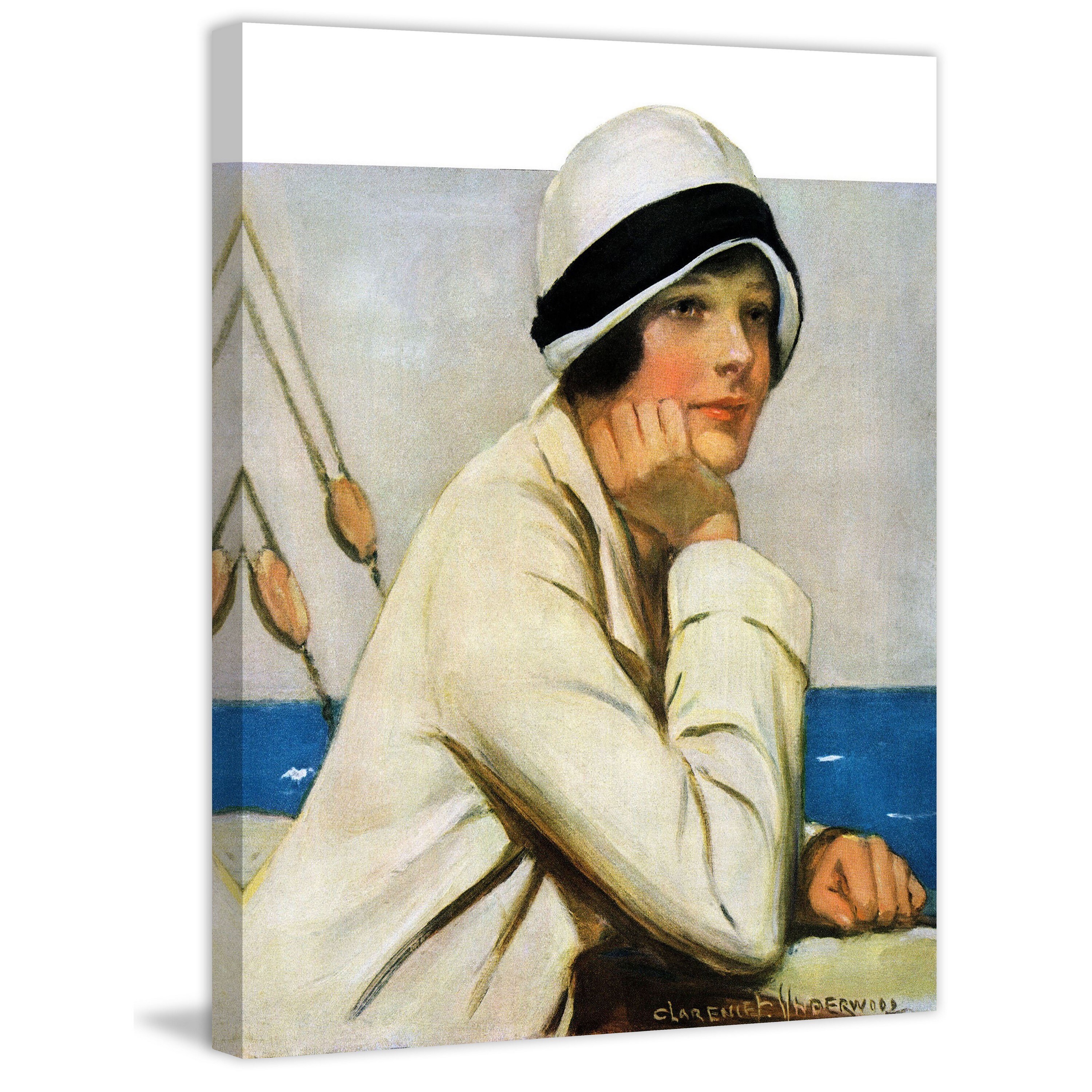 Marmont Hill - "Daydreaming" Painting Print on Wrapped Canvas