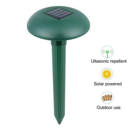 Dog Cat Repellent, Ultrasonic Pest Repellent with Motion Sensor and LED Outdoor Solar Powered Waterproof Farm Garden Yard Repellent, Cats, Dogs, Foxes, Birds, Skunks and Other Animals (Best Way To Get Skunk Off Dog)