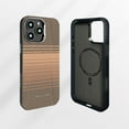 thumbnail image 2 of Magnetic For iPhone 15 Pro Max Phone Case,Compatible with Mag-Safe,Gradual Checkerboard Pattern Design,Shockproof Military-Grade Protection Rugged Ultra Slim Thin Fit Phone Case,Khaki, 2 of 9