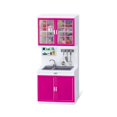thumbnail image 3 of Molde De Gabinete De Juguete De Cocina Juego de cocina de simulación para niños, juego de simulación, herramientas de gabinete de cocina para niña, 3 of 8