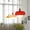 Red, variant on Arturesthome Nordic Glass Chandelier Kitchen Island Dining Room Pendant Light