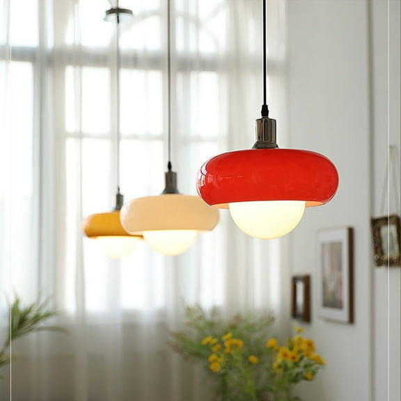 Arturesthome Nordic Glass Chandelier Kitchen Island Dining Room Pendant Light