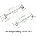 thumbnail image 4 of Affectionk, Prosperousk/Arhdcompuly/Onvarious Door Hinge Adjustment Tool, Specializk/Easyfrot Door Hinge Gap Adjustment Tool Residential, Double Headed Seam for Easy Repair (S+L), 4 of 7