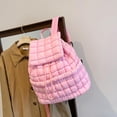 thumbnail image 3 of LHSHIDU Backpack for Women - Trendy Drawstring Puffy Backpack (Black), 3 of 7