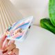 thumbnail image 4 of Funda suave para iPhone con correa de pulsera de flores de arcoíris (colorido, iPhone 13) JM, 4 of 6