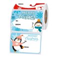 thumbnail image 1 of Jinsinto Penguin Scroll Sticker Christmas Decorations Sticker, 1 of 5