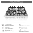 thumbnail image 3 of Tricombo para cocina SUPRA con parrilla de gas y eléctrica y campana de isla, 3 of 8