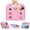 Pink, variant on Case For iPad Pro 11 inch M4 (2024)/Air 11 M2 (2024)/Air 11" M3 (2025) Cute Portable Kids Shockproof Cover With Stand and Pen Holder