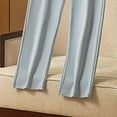 thumbnail image 5 of Hxshgdsn Maternity Pants Soft Straight Leg Stretchy Drawstring Waist Loungewear For Pregnancy Women Casual Blue L, 5 of 5