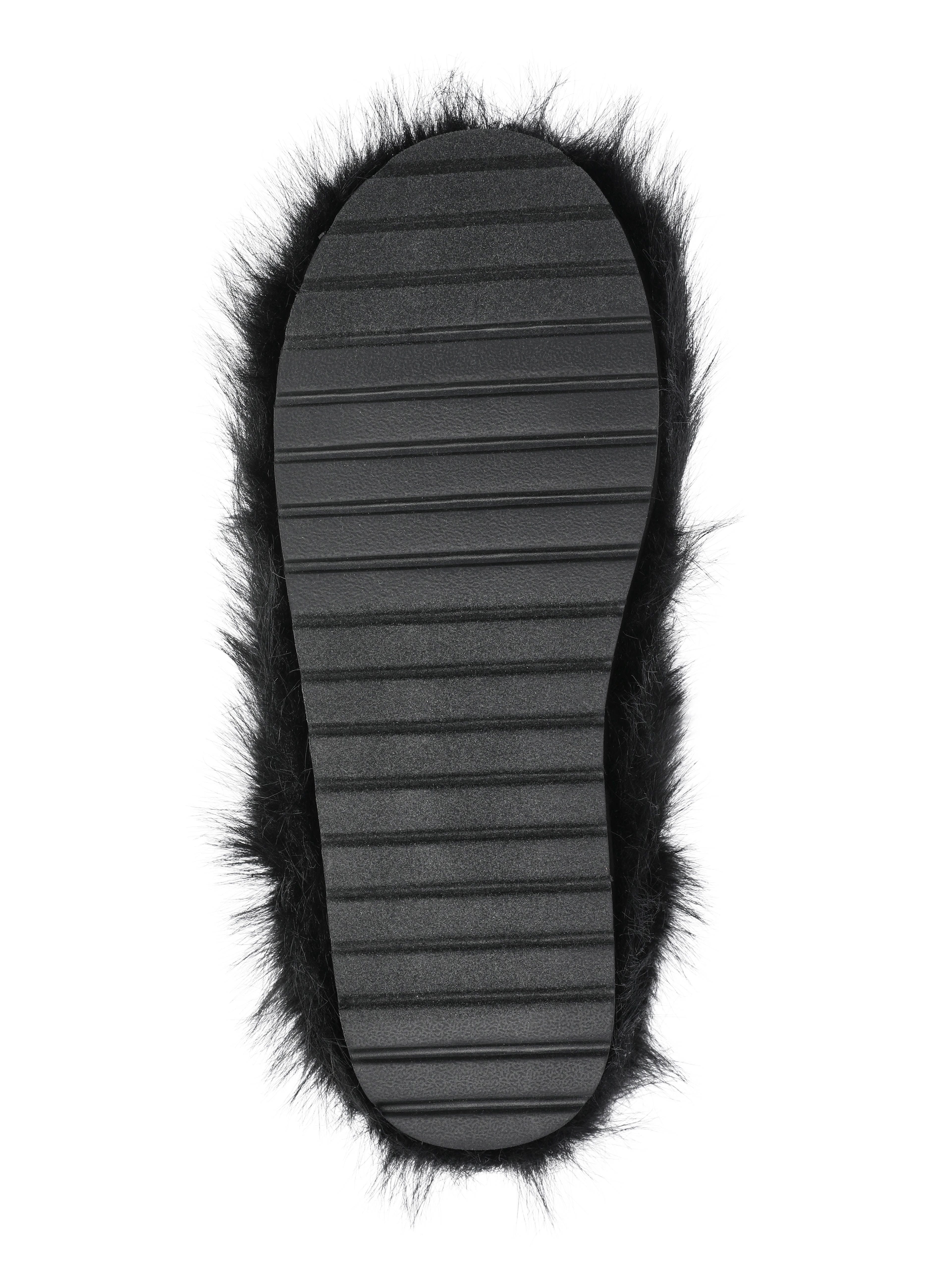 Madden NYC Womens Faux Fur Winter Booties