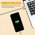 thumbnail image 4 of Asotony USB Type C Cable, Fast Charging Transfer Nylon Braided USB Type Charging Cable, 2PCS, 5.0ft, Gold, 4 of 6