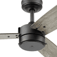 thumbnail image 5 of Better Homes & Gardens 52” Matte Black Indoor/Outdoor 3 Blade Ceiling Fan, 5 of 13