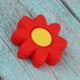 thumbnail image 3 of Amortiguador de vibracis para raquetas flor Amortiguadores de raqueta de bádminton rojo, 3 of 8