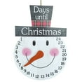 thumbnail image 2 of Rovga Christmas Ornaments Snowman Advent Calendar 2022 Until Christmas Countdown Indoor Outdoor Hanging Sign Christmas Decoration Wall Decor White One Size, 2 of 8