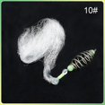 thumbnail image 1 of 10pcs Fishing Net Luminous Bead Spring Sticky Trap Netting Sea Fish Throwing Net, 1 of 5