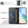 thumbnail image 5 of for Samsung Galaxy A06 Phone Case Wallet Protective Case leather Cover with magnetic closed cBlackit card slot shockproof protection phone case, 5 of 7