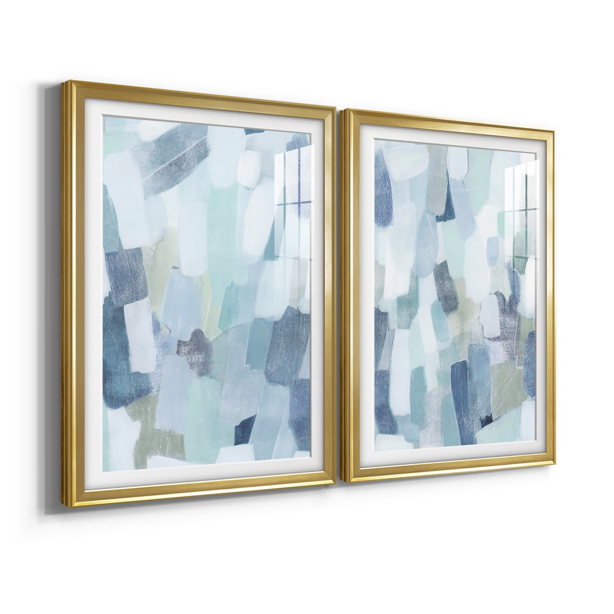 Wexford Home Dusky Gale I Premium Framed Print, 30.5" x 42.5" - Ready to Hang, Gold (Set of 2)